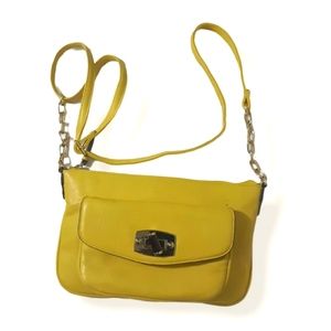 MERONA Yellow Crossbody Bag 10.5' x 7.5"